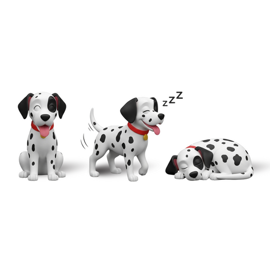 Dalmatian Dog Figurine Set – Cute Collectible Cartoon Statues | Trihug