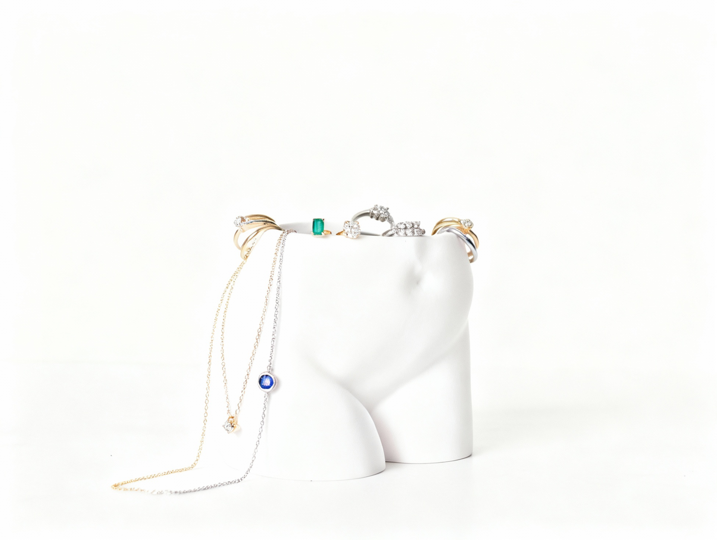 Trihug Butt Planter – Cute Minimal Desk Decor & Mini Storage Pot